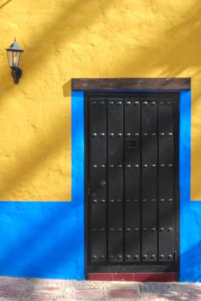 Marbella, Spain. Colorful Spanish architecture.